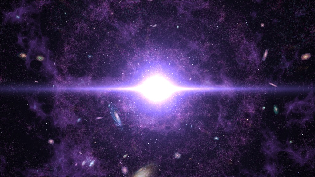 ビッグバンから現在にいたる宇宙の歴史(NASA/SVS)